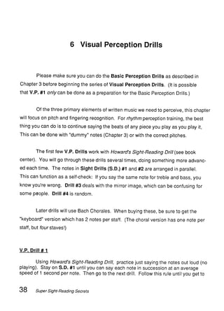 Music theory   super sight reading secrets