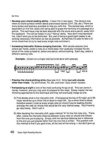Music theory   super sight reading secrets