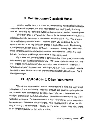 Music theory   super sight reading secrets