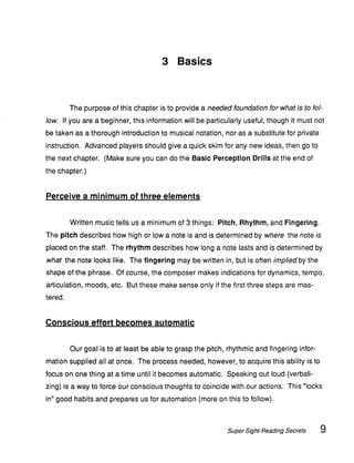 Music theory   super sight reading secrets