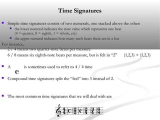Music theory 101 b | PPT