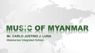 Mr. CARLO JUSTINO J. LUNA
Malabanias Integrated School
 