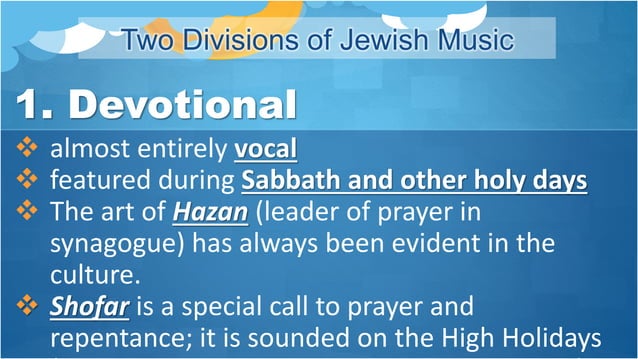 music-of-israel-mapeh-8-music-3rd-quarter