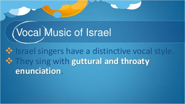 music-of-israel-mapeh-8-music-3rd-quarter