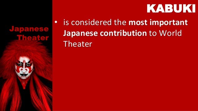 Japanese Theater Mapeh 8 Music 4th Quarter