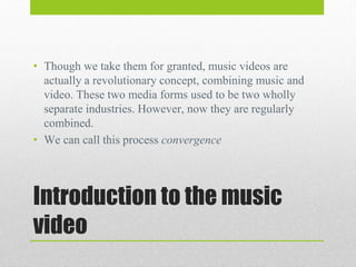 M V intro