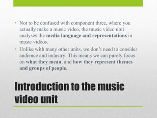 M V intro