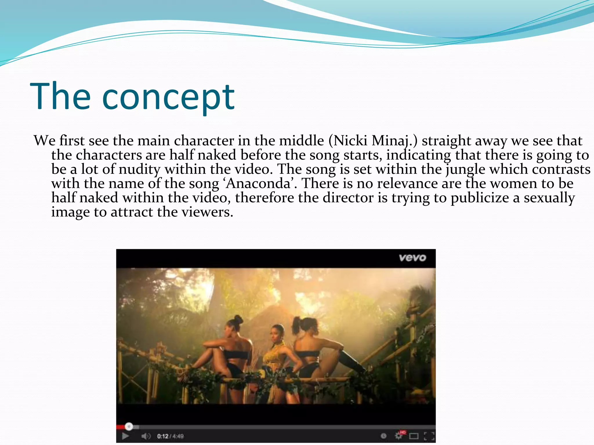 Music video anaconda PPTX Hip Hop Music Music