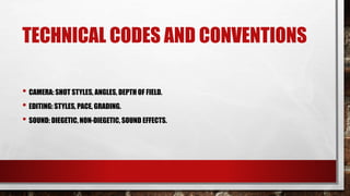 Music video codes and conventions | PPT