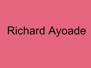 Richard Ayoade 