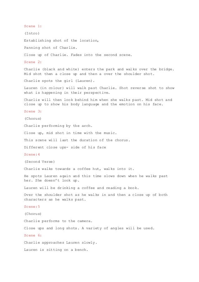 Screenplay shot types picture