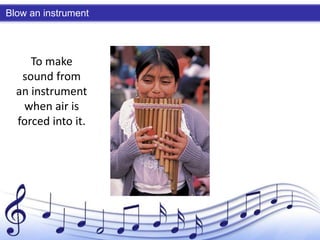 Music vocabulary words | PPTX