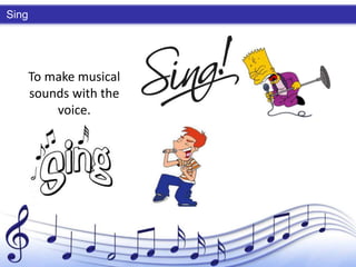Music vocabulary words | PPTX