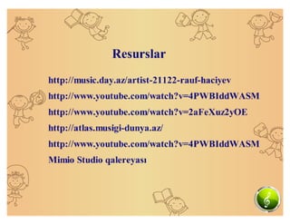 Mahnı yaradıcılığı