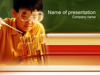 Name of presentation
          Company name
 