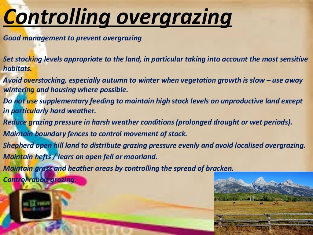 LAND DEGRADATION AND CONSERVATION MEASURES