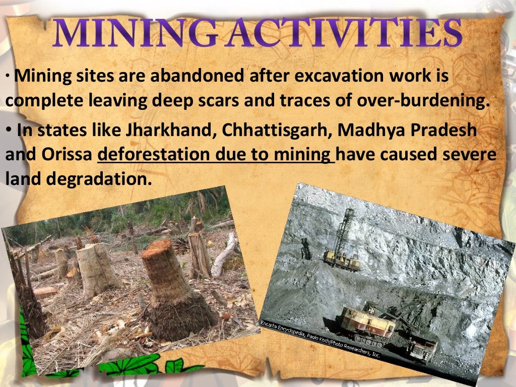 LAND DEGRADATION AND CONSERVATION MEASURES