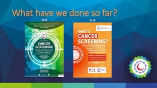 What have we done so far?2018
o
2019
 