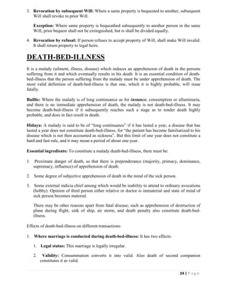 Llb Part 2 Notes.pdf Muslim Personal Law Short Study Notes (LLB Part 2) | PDF