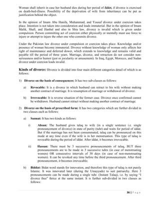 Llb Part 2 Notes.pdf Muslim Personal Law Short Study Notes (LLB Part 2) | PDF