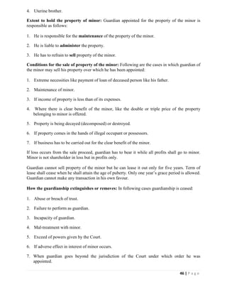 Llb Part 2 Notes.pdf Muslim Personal Law Short Study Notes (LLB Part 2) | PDF