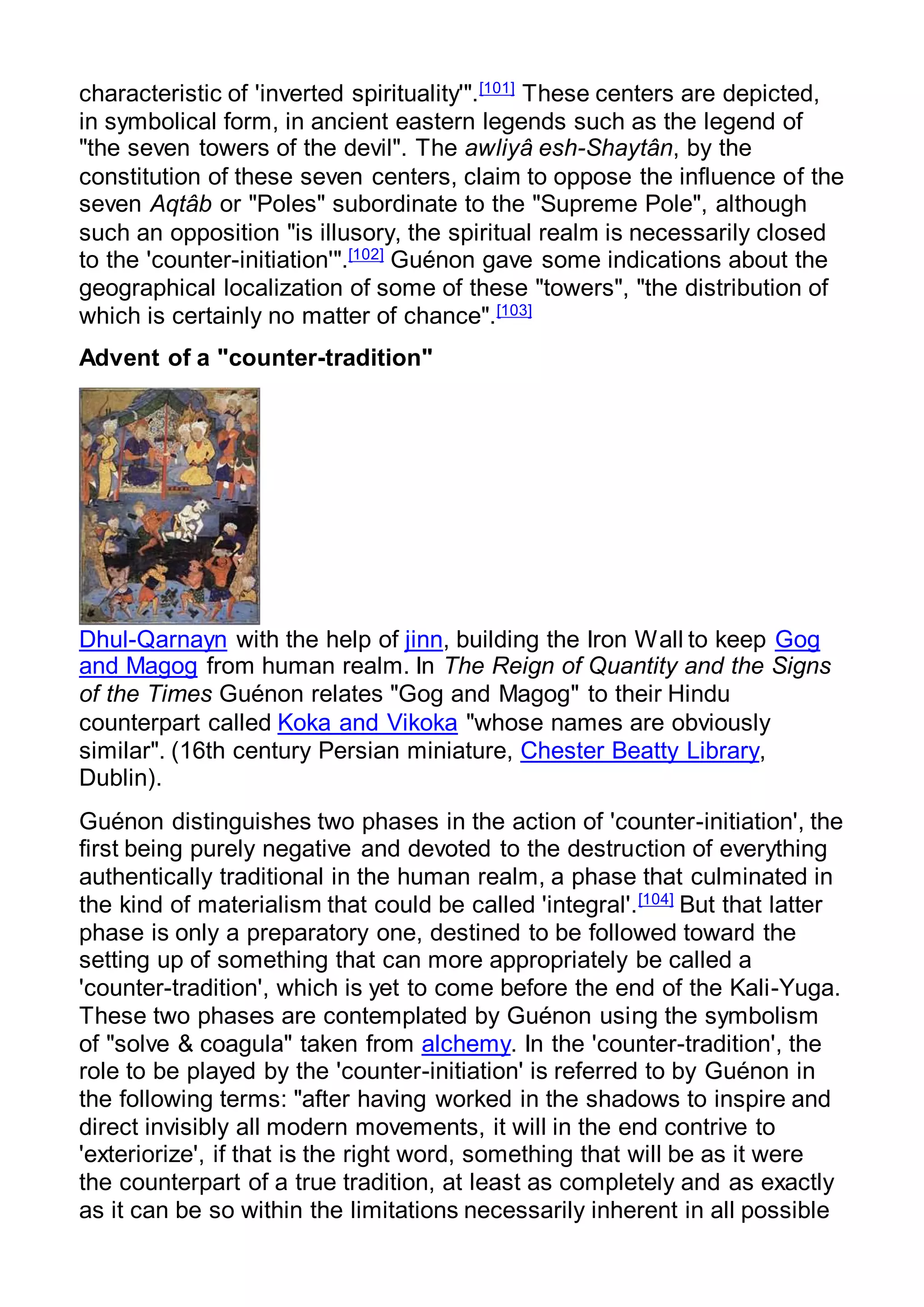 Guenon Library Muslim rené guénon the topgun french philosopher of 20th century | DOCX