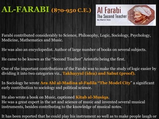 Abbas Ibn Firnas
(810–887 A.D.)
He was born in Ronda, southern Spain, in 810.
He was the first man to make a controlled flight in human history.
In 852 Ibn Firnas demonstrated an early parachute.
He constructed a pair of wings, made out of feathers in a wooden frame, and
attempted to fly—anticipating Leonardo da Vinci by some 600 years.
Ibn Firnas invented a water clock called Al-Maqata
He manufactured glass from sand to make silica and quartz glass.
He developed a way of cutting rock crystal to create drinking glasses.
He created fine lenses to magnify and correct eyesight.
He was an astronomer who built a Mechanized Planetarium
with revolving planets stars, clouds, thunder and lightning produced by hidden
mechanisms in the room.
 