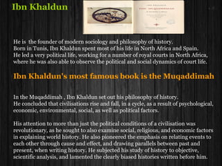 Ziryab ("Blackbird") (789-857)
Chief Entertainer of the Court of Cordoba in 822 AD.
He revolutionised medieval music, lifestyle, fashion, hairstyles, furniture and even
tableware. He transformed the way people ate, socialised, and relaxed.
He opened a Beauty parlour or “cosmetology school” for women near Alcázar, Al-
Andalus.
He also taught "the shaping of eyebrows”.
He started first time use of chemical depilatories for removing body hair.
He introduced new perfumes and cosmetics.
Ziryab invented an early Toothpaste, which he popularized throughout Islamic Spain.
He also invented under-arm Deodorants.
He introduced new short hairstyles leaving the neck, ears and eyebrows free," as well
as Shaving for men.
 