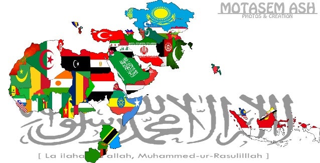 Muslims world map