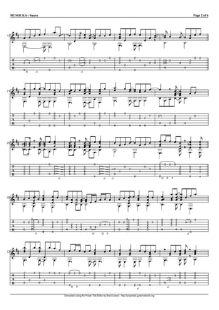 MUSOUKA - Suara                                                                                                                                                                                                                 Page 2 of 6



                                                                          R                                                                                                                     c                   c
    gg V V V V V V                                                    V PP V V V V V V
                                                                            V V V                                                          V V V V
                                                                                                                                           V           V
                                                                                                                                                       V                                       V V
                                                                                                                                                                                               V                   V V V V V
17
   I V                                                                  V                                                                  V V     V V k                                                                V
                                                                      W         W                                                          V   V V                                             W                      W
      W      V V
             u                                                                                                                                 u
                                       2           5                                                                            0          2            2                                                                            0   2
     T                   3         5                       3          (3)             3         5   3           3       3                  2        5         5                    3           (3) 2                         3
            2       4                                                                 2         4   2                                      2                               2       4           (4)                 4         2
     A                                                                        0                                                                2                   2
     B                                                                0                                 0                                                                                      4                       4
            0                              0                                                                                               4            4
                H            sl.                                                          sl.




                                                                                                                                      V                                                       c
    gg V V V V V V V                                                  VV V V V V V V
                                                                             V V V                                                    V        V V V V V V
                                                                                                                                                 V V V                                 V k V V
   I V V V
       V   V     V
                 V                                                    V      V V V                                                                                                           V V V V
                                                                                                                                                                                       V V V V V V
21

                                                                                                                                                                                             V V
       V   V V V V                                                    V      V V V V                                                  V          V V V V                                        u
           u                                                                 u                                                                   u
            3            3         3       2       0                  0               0         2               2       3             5        3
     T      0                      0               0       3          3       3                 3               3                     5             7         5            7           (7)                     3                     0
     A      0                      0               0                  2                         2               2                                   7         6    7                                           2             2
                    0                                                                                                                                                                                          4
     B                                                                                                  2                                                                              4               2       4       4
            2                      2       2       2                  0                         0               0                     4             4         4    4                           4



                         k          c                                                            c                                                                                                                                           c
   I
    gg     eV
            V
            V       V
                    V
                    V    k         V V V V
                                   V V V
                                   V V V                              V V k
                                                                      V V k                     V V V V
                                                                                                V V V                                 V V V V V V V V                                  V V V V V k eV
                                                                                                                                                                                       V
                                                                                                                                                                                       V       V k V
                                                                                                                                                                                                                                         }
                                                                                                                                                                                                                                         }
25
           fV       V              V V V V                            V V
                                                                      V V                       V V V
                                                                                                V V V V                                                                                        V V                                       }
                                                                                                                                      W       W                                        V       V V                                       }
                                   u                                                            u                                                                                              u                                         u
                                           0                                                            0                                                                              2       3       2       0
     T      3       3              3               7                  3       3                 3               7                              0                   0                   0                           3         5           x
     A      3       3              3               7                  2       2                 2               7                     7             7                      7           0                           0         3           x
            5       5              5               5                  4       4                 4               4                          7                  7                                                    0         2           x
     B      5       5              5       0       5                  4       4                 4               4                      0                                                                           2
                                                                                                        4                                               4                              2                                     4           x
                                                           sl.                                                      sl.             sl.                                                    H       P       P




      g      }                         V       V V                V V } V V                                                                V V V} V V                  V V                 VV V V V V V V
     Ig V V V V
            V                          V
                                       V       V
                                               V                  V V } V V V V V V V                                                          V V
                                                                                                                                               V V                     V
                                                                                                                                                                       V                   V V V V
                                                                                                                                                                                              V V V
        V V
29

            V                          V       V                  V } V W                                                                  V V V                       V                   V    V V
                                                                                                                                                                                                u     V
                        Gx
                        K3                                                                                                                         Gx
                                                                                                                                                   K3
                        K0
                        K0
                                       2                          0
                                                                                                                                                   K0
                                                                                                                                                   K0
                                                                                                                                                        0   2                              0             5     5                     5

                        K0                                                                                                                         K0
     T
                        G                                                                                                                          G
            0       2            0     2       5       3          0                                                                        0   2            2          5       3           0             2     3       3         7
     A                                 2       2                          2       x       2                     2       4       2                           2          2                   2             2     2
                                               2                          2       x       4         2       4                                                          2
     B      0                                                     4               x       4     4                                          0                2          2                   4                   4   4
                                       4       4                                                                                                                                                                                 0
                             P                                                                          H           H       P                                                                                              sl.


                                                                                                                                                                                                                        c
    gg V V V V V V
       V
       V   V
           V                                                          V V V V V V V V                                                      V V V V V V                                         k
                                                                                                                                                                                                 V V                   V k           V
   I                                                                            V
                                                                                V                                                          V V
                                                                                                                                           V V     V
                                                                                                                                                   V                                             V V V
                                                                                                                                                                                                     V                 V k
                                                                                                                                                                                                                       V             V
                                                                                                                                                                                                                                     V
       V V V V V
33

             V                                                        V       V V V                                                        V V V V V                                           V     V                 V             V
           u                                                                  u u                                                          u   u                                                     u                 u
            7            7         7       7       5       2          0       2       0             0   2                       0          2        2         0                                                    0   2             0
     T      7                      7                                                            3       2               3                  0        0              3       2       3                           3   0   3             2
     A      7                      7                                                                    2                                  0        0                      2                           4           0   4             2
                    0                  0                                                                                                                                   2                           5
     B      0                      0               0                                                                                                                                           0                   0   2             2
                                                                      4                             4           4                          2   2        2      4           4
                                                                          H       P                                                                                                                sl.
                                                                                                                                                            sl.

                                                                 Generated using the Power Tab Editor by Brad Larsen. http://powertab.guitarnetwork.org
 