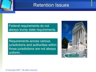 Designing A Compliant Record Retention Policy | PPT