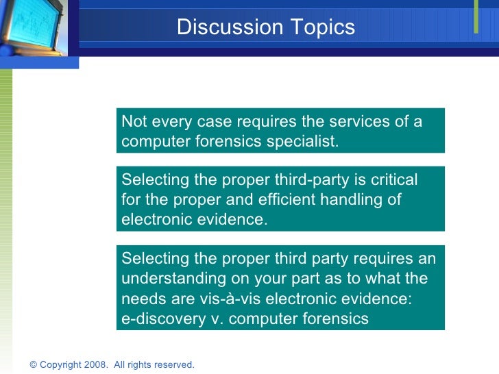 Proving Your Case With Computer Forensic Expert