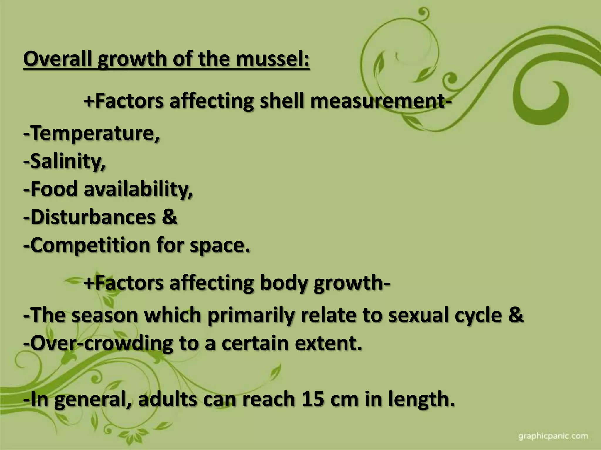 Mussel grow out culture | PPTX
