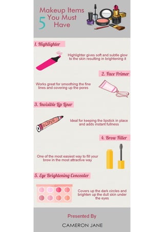  5 Must Have Makeup Items