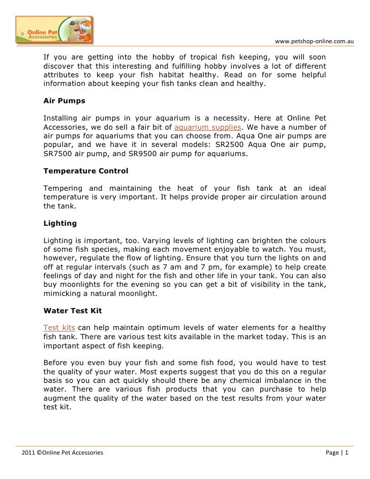 fish aquarium supplies online