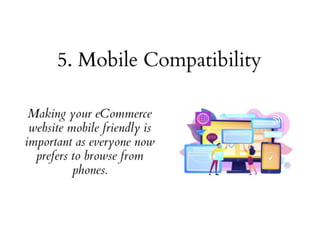 Must have features for a perfect e commerce website
