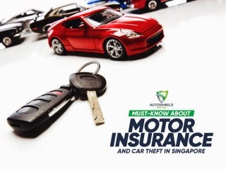 Must know about motor insurance and car theft in singapore
