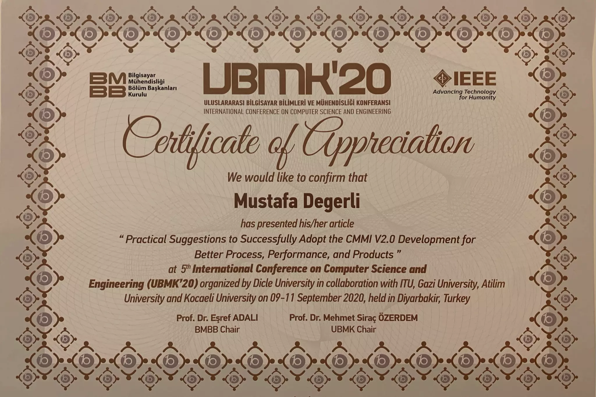 UBMK 2020 International Conference On Computer Science And ubmk-2020-international-conference-on-computer-science-and