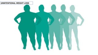UNINTENTIONAL WEIGHT LOSS
 