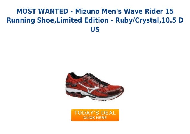 mizuno wave rider 15 mens