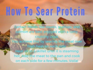 Must Know Cooking Skills Every Amateur Cook Needs To Know | PDF