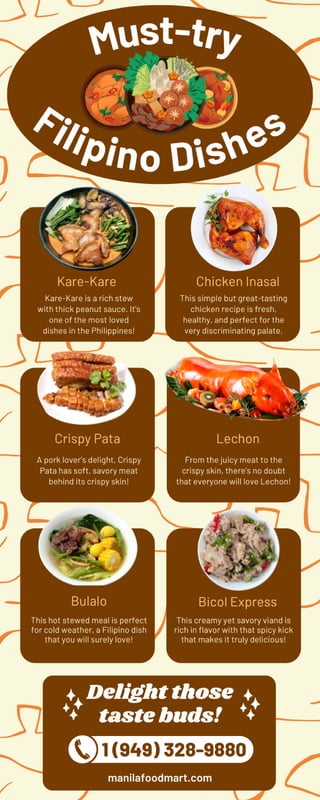 Must Try Filipino Dishes