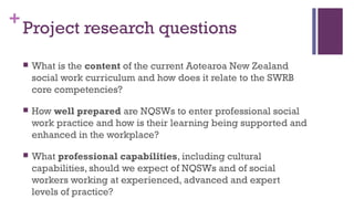 social work competencies nz