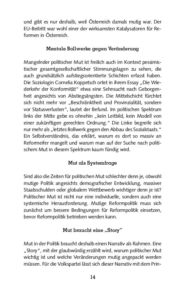 Essayband Mut Wir Sind Dafur