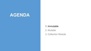 Python Mutable and immutable | PPT