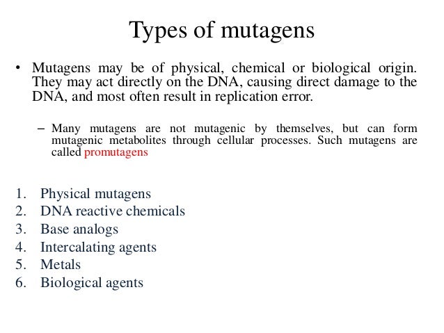 mutagens