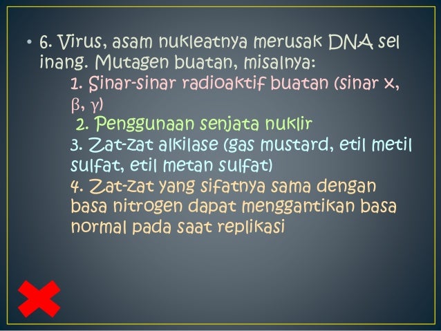 Ppt biologi MUTAGEN Ppt biologi MUTAGEN