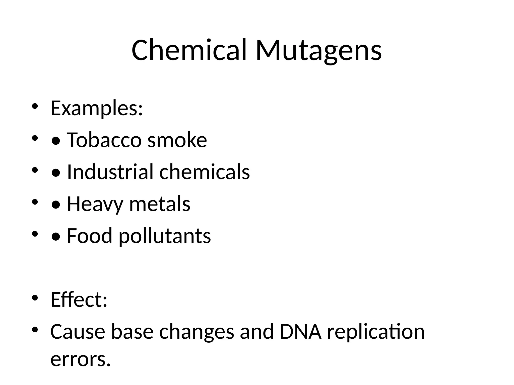is tobacco a mutagen carcinogens, their biomarkers and tobacco-induced cancer Passive SmokingInduced Mutagenesis as a