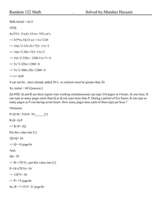 Mutaher combined math file [www.onlinebcs.com] | PDF