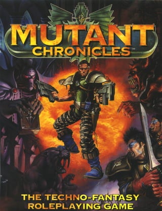 Mutant chronicles   rulebook 1st edition
